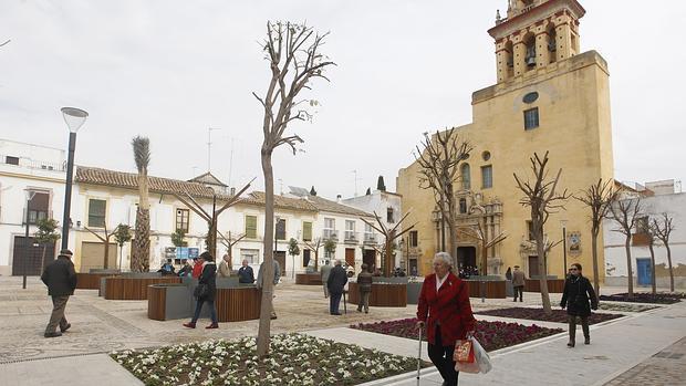 Plaza de San Agustín, en la Axerquía Norte