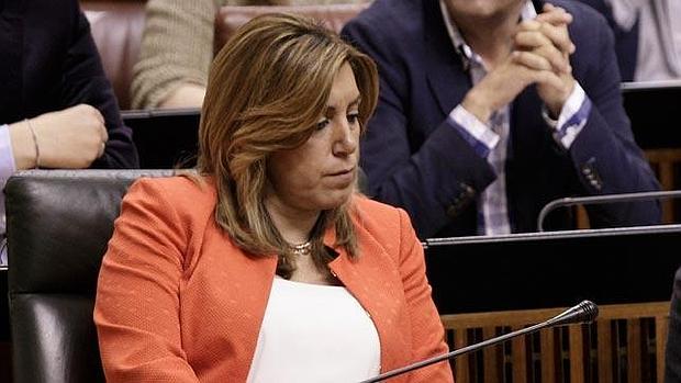 La presidenta de la Junta de Andalucía, Susana Díaz