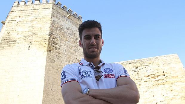 Fede Vico, en la Torre de la Malmuerta de Córdoba