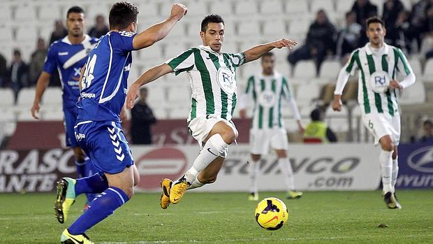 Caballero y Luso, en el último Córdoba CF-Tenerife en El Arcángel