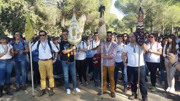 Peregrinación «Jóvenes por la Fe», del Rocío