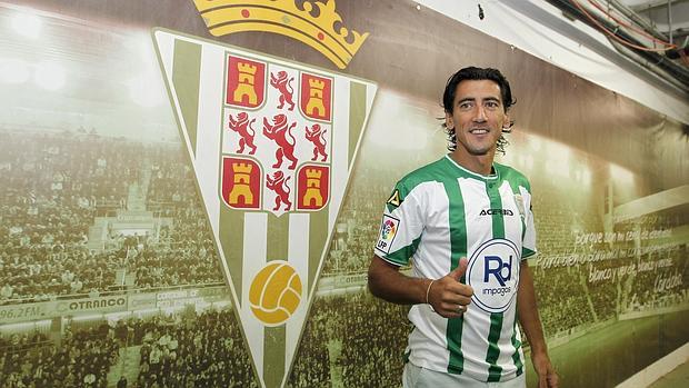 El jugador del Córdoba, Pedro Ríos