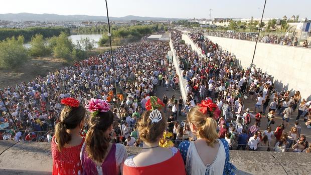 Aspecto que presentaba el Balcón del Guadalquivir en la última Feria