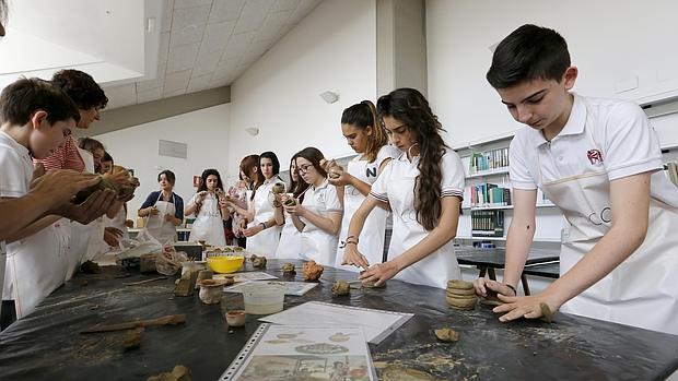 Taller para niños en el Museo Arqueológico de Córdoba