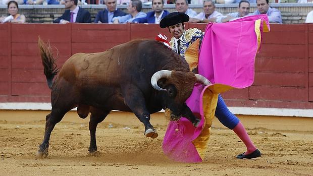 Morante de la Puebla, en la pasada Feria Taurina en los Califas