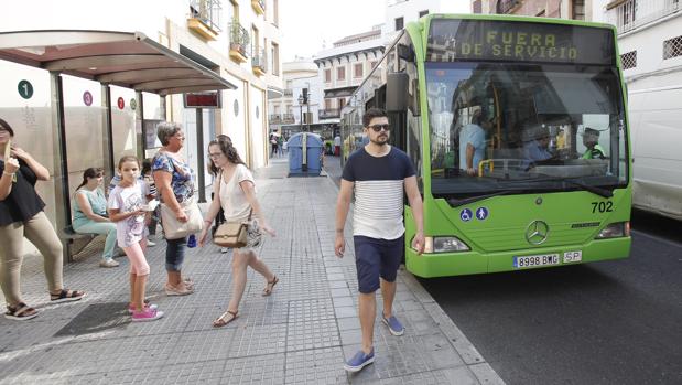 Autobús de la flota de Aucorsa