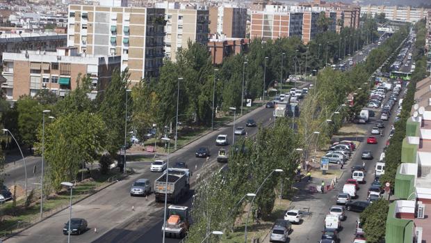 Avenida de Carlos III en Córdoba