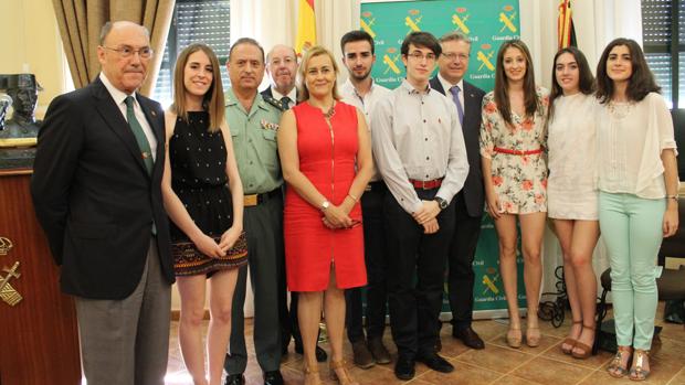 Acto de entrega de los premios a la excelencia académica de hijos de guardias civiles