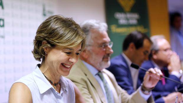 Isabel García Tejerina, durante el acto en Asaja