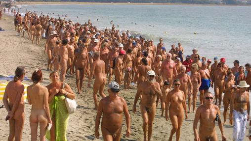 Naturistas en Vera