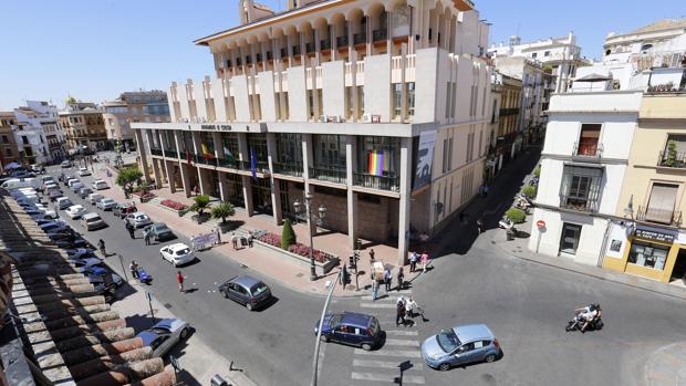 Ayuntamiento de Córdoba en la calle Capitulares