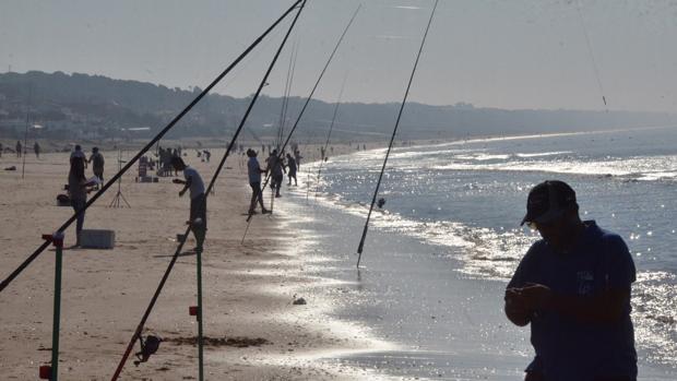 La zona de pesca habilitada por el Ayuntamiento