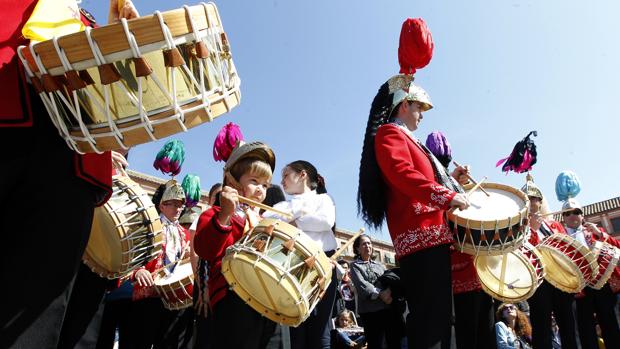 Una banda de tambores de Baena