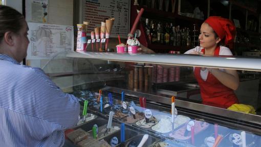 La heladería Gadea es todo un icono del verano en la avenida Barcelona