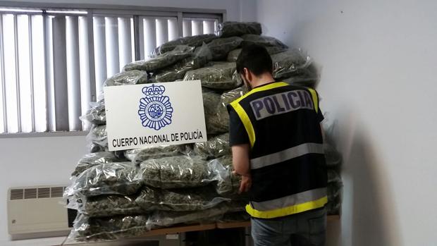 Marihuana incautada en Almería