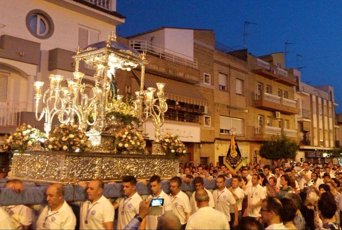 Procesión de Nuestra Señora de los Ángeles de Alcolea