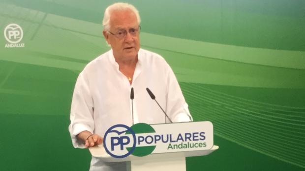 Jaime Raynaud, durante la rueda de prensa de este domingo