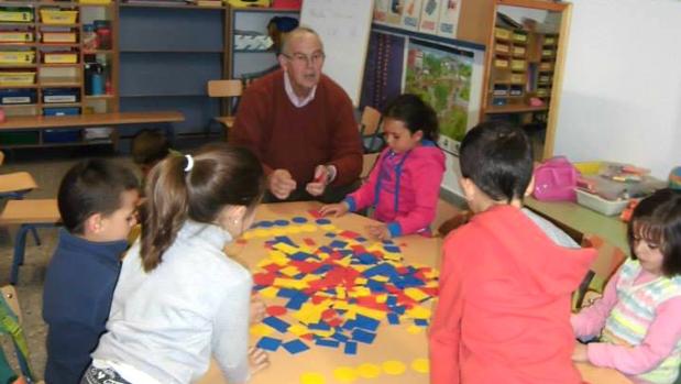 Alumnos de Infantil del Colegio Cristóbal Luque Onieva