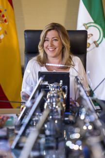 Susana Díaz presidió el Consejo de Gobierno el viernes