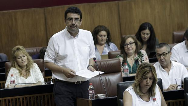 Mario Jiménez, portavoz del Grupo Socialsita en el Parlamento