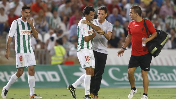 Pedro Ríos, cuatro semanas de baja