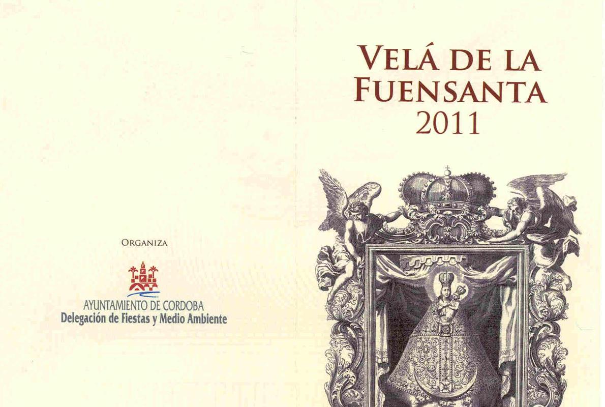 Cartel de la Velá de la Fuensanta de 2011