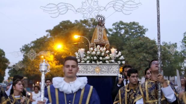 Traslado de la Virgen de la Fuensanta a la Catedral