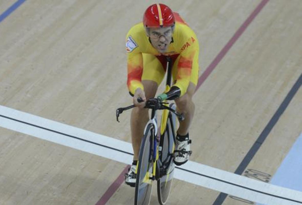 Cabello, en el velódromo de Río