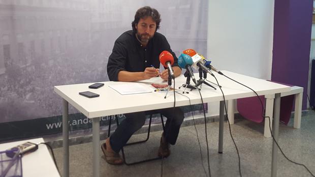 Jesús Rodríguez, número 2 de Podemos Andalucía, ha anunciado el reglamento y plazos de la Asamblea Ciudadana