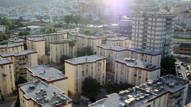 Vista aérea de La Palmilla, el barrio donde tenía su «sede» el «Principito»