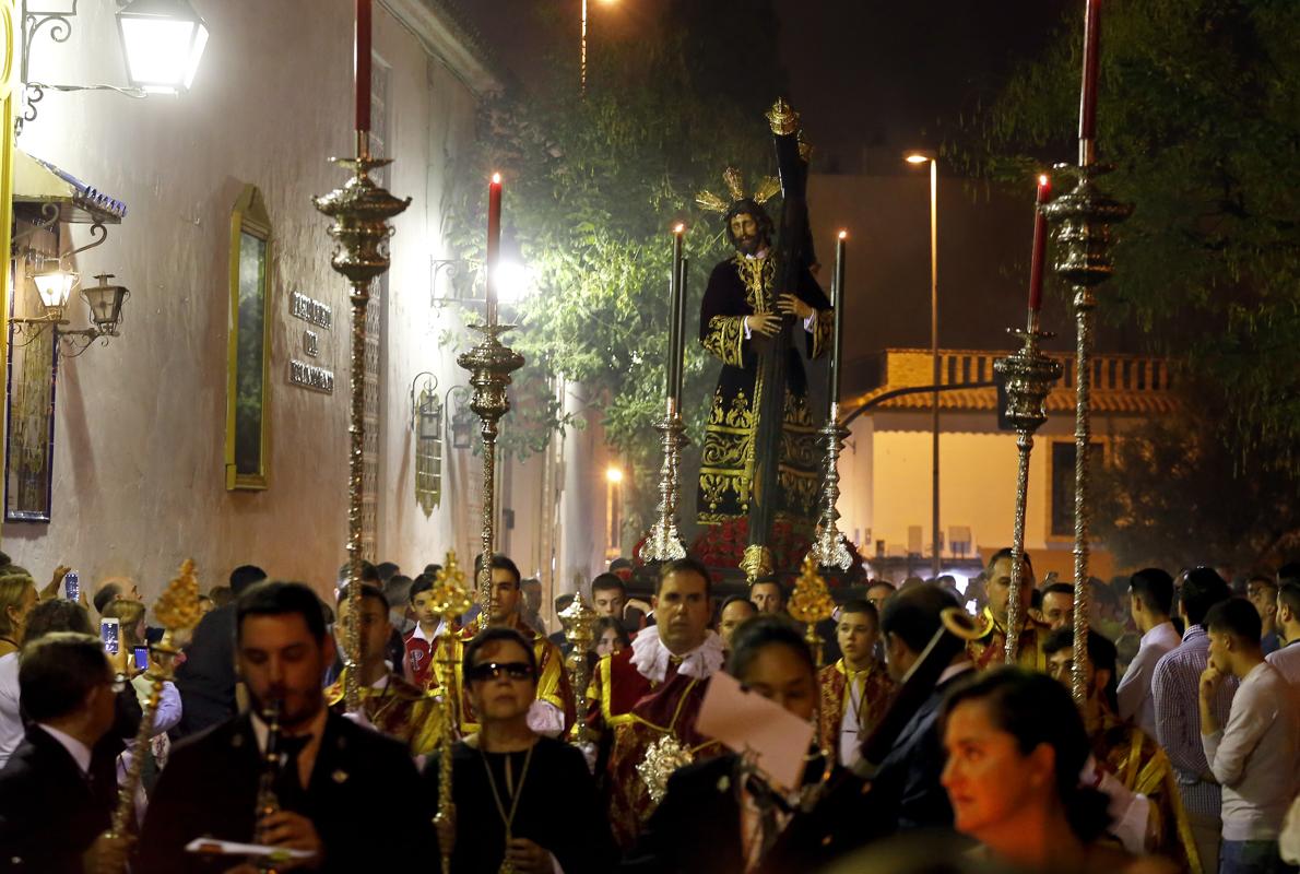 El Señor de los Reyes, durante su traslado