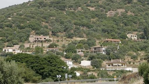 Vista de las primeras estribaciones de la Sierra