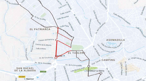 Así serán los nuevos itinerarios de Aucorsa