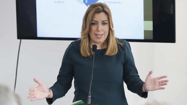 Susana Díaz en una intervención reciente