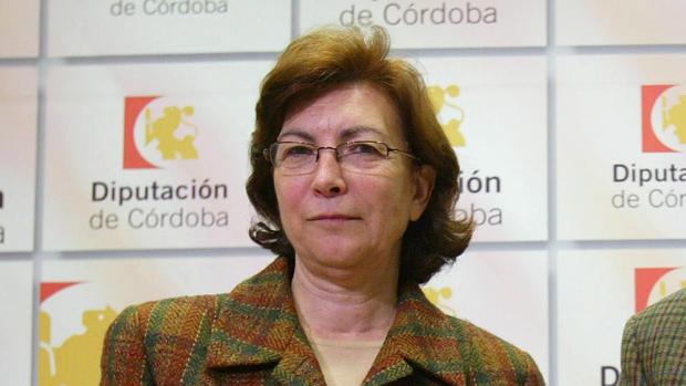 Zafra en su etapa como vicepresidenta de la Diputación