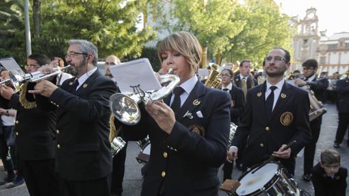 Músicos de la banda Nuestra Señora de la Estrella