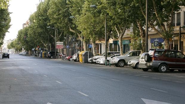 Avenida del Gran Capitán, en el centro de Córdoba
