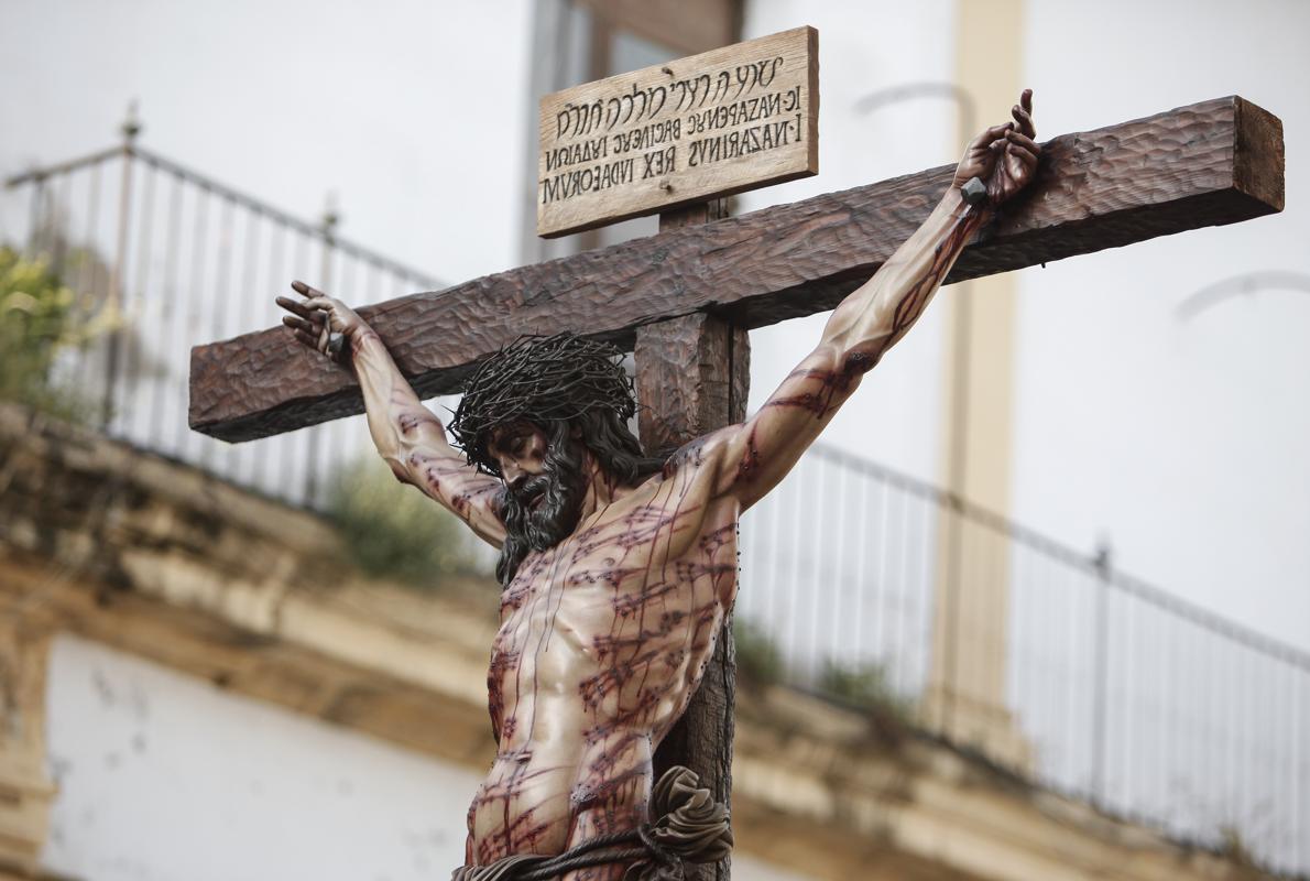 Santo Cristo de la Universidad, en procesión