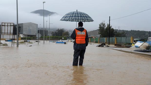 Inundaciones en la zona del Guadalhorce