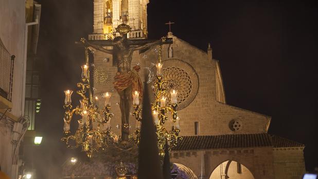 El Cristo del Remedio de Ánimas, junto a San Lorenzo