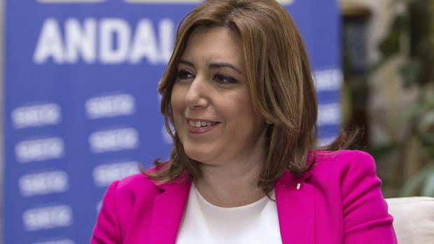 La presidenta de la Junta de Andalucía,Susana Dïaz