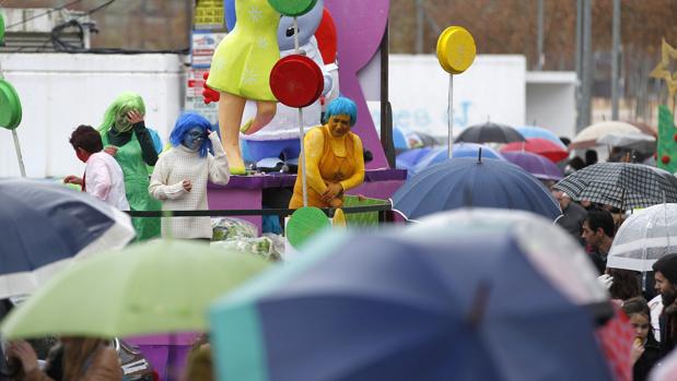 La Cabalgata de los Reyes del año pasado no pudo celebrarse por la lluvia