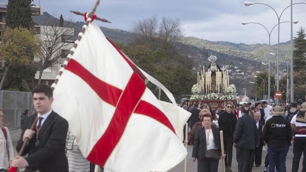 Procesión de la hermandad de Las Lágrimas