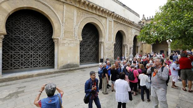 Celosías de la fachada norte de la Mezquita-Catedral