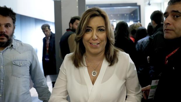 La presidenta de la Junta de Andalucía, Susana Díaz, este sábado