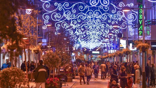 Ambiente en las calles de Pozoblanco las pasadas Navidades