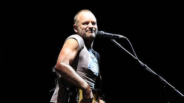 El cantante Sting