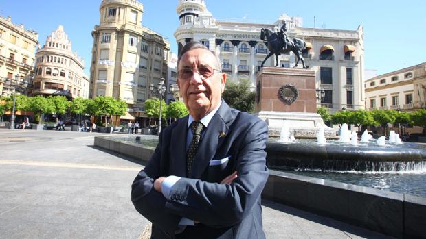 Rafael Campanero, presidente de honor y socio número 1 del Córdoba CF