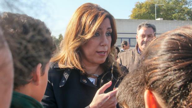 Susana Díaz: «'Ahora no toca' hablar de liderazgos, sino de crear un proyecto ganador»