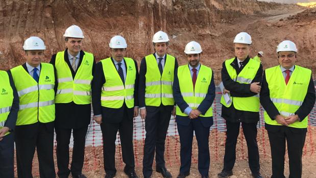 El ministro de Fomento visita las obras del AVE en Loja (Granada)